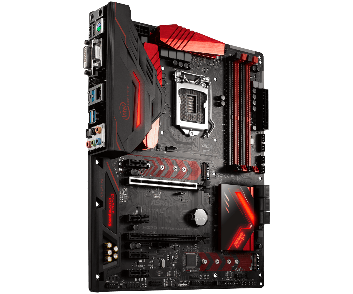 Asrock Fatal1ty H270 Performance - Motherboard Specifications On